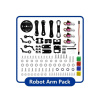 Stavebnica ACEBOTT Rozširujúca sada (roboticka ruka) pre robotické autíčko Arduino