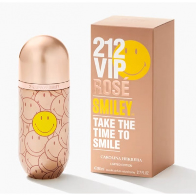 Carolina Herrera 212 VIP Rose Smiley, Parfumovaná voda 80ml pre ženy