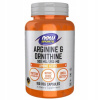 Doplnok výživy Now Foods Arginine & Ornithine kapsule 100 ks
