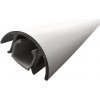 Alunovo MAL-100 kabelová lišta (d x š x v) 1000 x 30 x 15 mm 1 ks stříbrná (matná, eloxovaná)