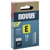 Klince E typ J 19mm 1000 ks Novus Tools 044-0090; 044-0090