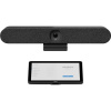 Logitech Rally Bar Huddle konferenčný reproduktor Audio-Line-in, Audio-Line-out, RJ45, USB 3.1, USB-C™ (USB 3.1 Gen 1) čierna; 991-000479