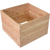 ROJAPLAST záhon vyvýšený PREMIUM MODŘÍN 70x70x50cm dřevěný