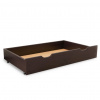 Textilomanie Úložný box pod posteľ 98 cm, orech