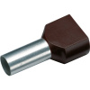 Cimco 187708 dutinka 1.5 mm² čiastočne izolované čierna 100 ks; 187708