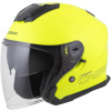 přilba Jet Tech 2.0 Solid, CASSIDA (žlutá fluo/černá/šedá, vel. S)