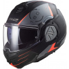 LS2 prilba ADVANT FF906 Codex matt black/titanium - S
