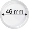 Plastové kapsule na mince o priemere 46 mm - 10 ks