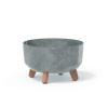 Kvetináč Prosperplast GRACIA LOW 28,5 cm beton effect Prosperplast