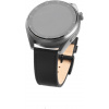 Remienok FIXED Leather Strap so šírkou 20mm čierny (FIXLST-20MM-BK)