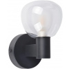 Goldlux Pola nástenná lampa 1x5 W čierna-priehľadná 336019