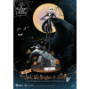 Beast Kingdom Toys Soška Nightmare before Christmas Master Craft Jack Skellington & Zero 39 cm