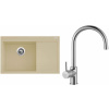 Set Sinks G5050 (dřez Rim 780 L Sahara 50 levý + baterie Vitalia Chrom - lesklý)