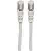 Intellinet 317139 RJ45 síťové kabely, propojovací kabely CAT 6A S/FTP 1.50 m šedá fóliové stínění, stínění pletivem, bez halogenů 1 ks