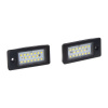 LED osvetlenie ŠPZ - Audi A3 / A4 / A5 / A6 / A8 / Q7 (2000->) hliníkové prevedenie