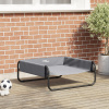 VidaXL pelech pre psa sivé 75 cm x 75 cm