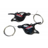 SRAM Trigger-radic GX 2X11-st. levý červená, se svorkou, 00.7018.209.004