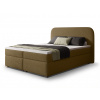 Wilsondo Jednolôžková boxspring posteľ s úložným priestorom Gavin 120x200 - hnedá