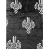 Prikrývka na posteľ - Laboratórium dekorácie okna KOC El usbieta Polar 200 x 150 cm (Highlanderova fleecová prikrývka 150x200 Parzenowen Black/White)