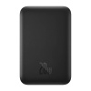 Mini Wireless PowerBank 20W Baseus (black) 36000