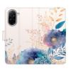 Flip pouzdro iSaprio - Xiaomi Redmi A5 - Ornamental Flowers 03 s kapsičkami na karty (Flipové knížkové pouzdro, obal, kryt iSaprio s přihrádkami na karty a motivem)