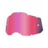 Zrkadlové sklo do okuliarov 100% Strata 2,Accuri 2, Racecraft 2 pink