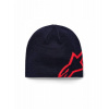 čiapka CORP SHIFT BEANIE, ALPINESTARS (tmavo modrá/červená)