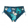 Dámske letné plavky Fleur Maxi - Triumph tmavá kombinace tyrkysové (M025) 0036