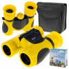 Detský ďalekohľad click4TOYS 8x21, žltý, pogumovaný