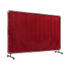 Stamos Germany Ochranná zváračská stena - s rámom - 240 x 180 cm SWS04