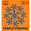 Poťah Der Materialspezialist TURTLE TWISTER Vyberte FARBU poťahu: červený / RED, Vyberte HRÚBKU špongie: 1,6 mm