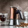 BIALETTI New Venus pre 2 šálky espresso (2 tz) medená - kávovar z nehrdzavejúcej ocele tlakový