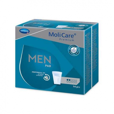 MOLICARE Premium men pad 2 kvapky 14 kusov - MoliCare Premium MEN PAD 2 14 ks