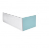 Polysan Plain Panel predný 165, ľavý, 1650x590 mm, biely 72615