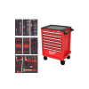 MILWAUKEE TOOLGUARD ocelový vozík se zásuvkami 27˝/ 69 cm - 131 ks 4932499182 MW4932499182