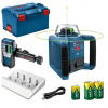 BOSCH Professional Stavebný rotačný laser GRL 300 HVG + LR 1 G Lboxx, 0.601.061.704