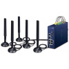 Planét LCG-300-NR IoT LoRaWAN priemyselná brána, 5G/4G, 5x LAN 1Gb, DIN, IP30, -40/+75C, 9-54VDC