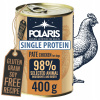 VLHKÉ KRMIVO PRE PSA POLARIS PAŠTÉTA S KURACÍM MÄSOM PLECHOVKA 400G MONOBIELKOVÁ