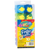 Colorino Kids prstové farby 10 farieb s pečiatkami