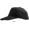 SOL's Collection Kšiltovka Sunny Kids, 5 panelová, dětská COT25811100299-black Černá UNI