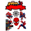 CUKROVÁ TLAČ jedlý obrázok na tortu Cukrová hmota SPIDERMAN SPIDER-MAN Sada 42