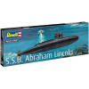 Revell - S.S.B. Abraham Lincoln with Interior, Plastic ModelKit ponorka 05185, 1/253