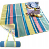 Pohodlná PIKNIKOVÁ DEKA Mäkká PLÁŽOVÁ PODLOŽKA 180X180 XXL Príjemná na Dotyk
