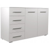 IDZCZAK MEBLE Komoda Bosir 01/2D4S, biela