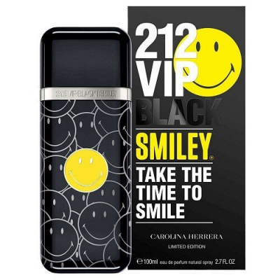 Carolina Herrera 212 VIP Black Smiley, Parfumovaná voda 100ml pre mužov