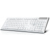 CONNECT IT Multimediální bezdrátová klávesnice, 2,4GHz, USB, CZ + SK layout, bílá CKB-3010-CS
