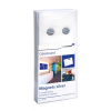 Legamaster Magnety extra silné na sklenené tabule, valček 12 mm, 6 ks
