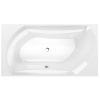 Polysan Vane - Obdĺžniková vaňa SALSA, 190x100x47 cm, biela 44119