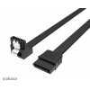 AKASA Proslim SATA kabel 90° - 100 cm AK-CBSA09-10BK