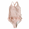 Swim Essentials Plavky s UPF 50+ Old pink Leopard Veľkosť: 134/140